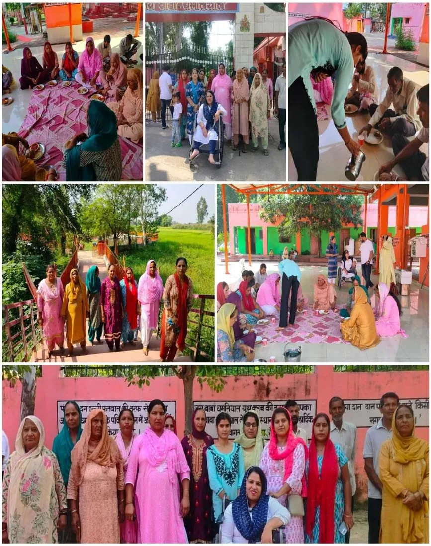 Senior citizen community outing